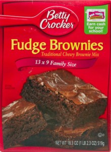 Try this recipe for Chewy Homemade Double Chocolate Fudge Brownies! Just like Betty!