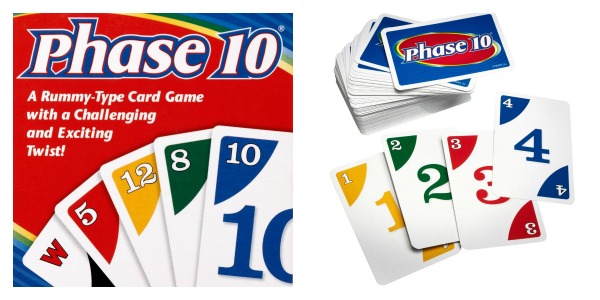Favorite Family Card Games for Game Night, Travel, or Waiting Rooms!  PHASE 10