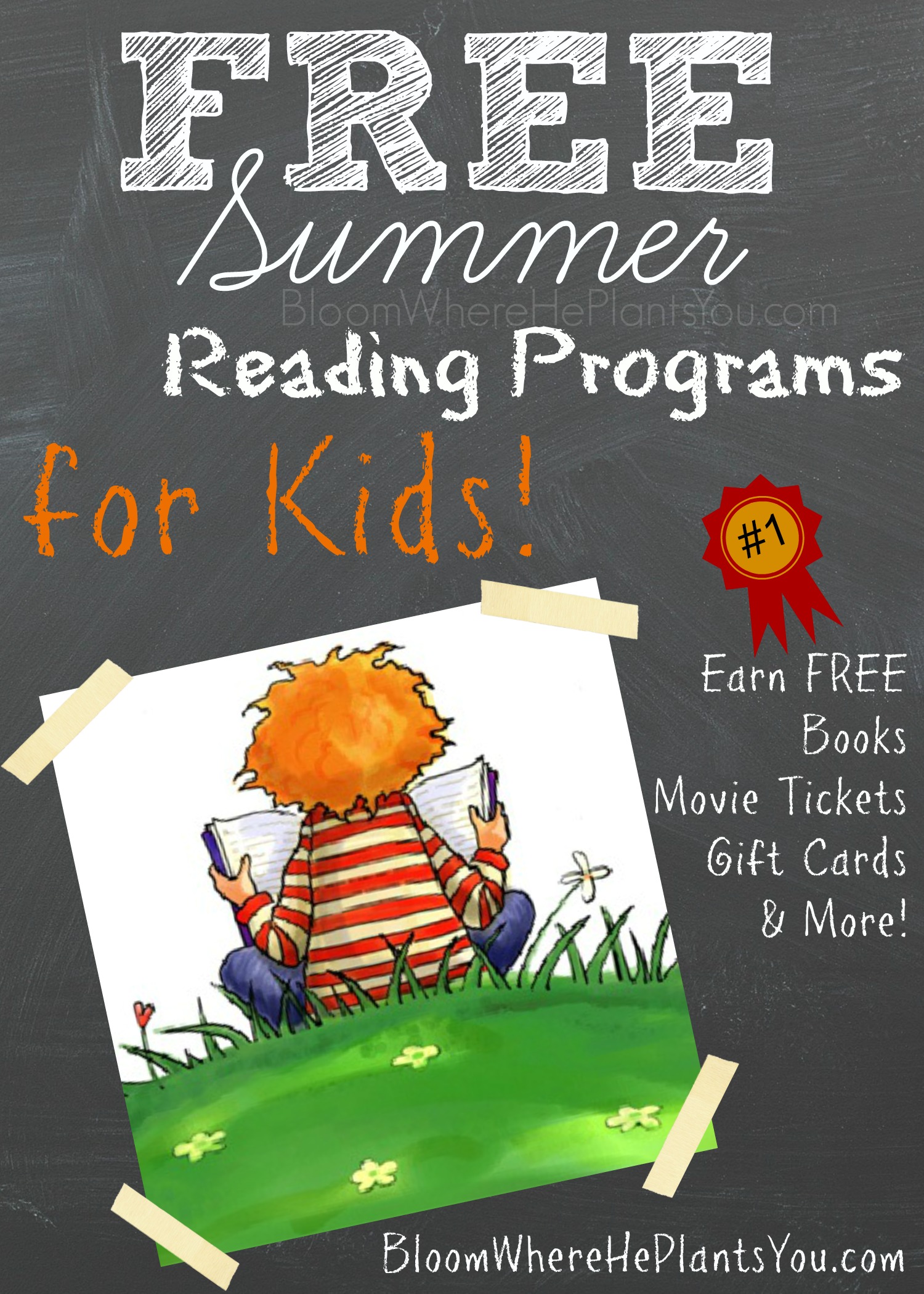 FREE Spring & Summer Reading Programs for Kids