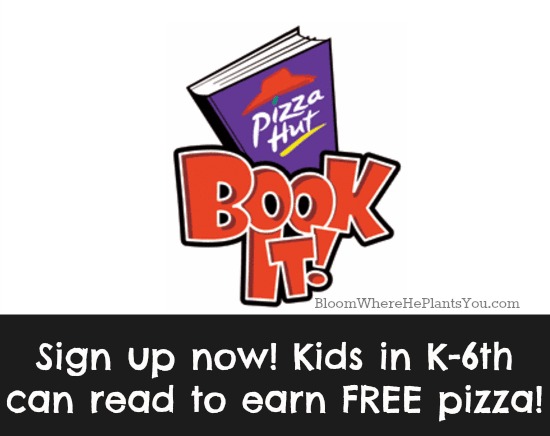 Enrollment for the Pizza Hut 'Book It!' Reading Program for the next school year is now open!