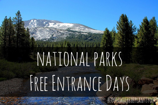 Free Entrance Days in the National Parks