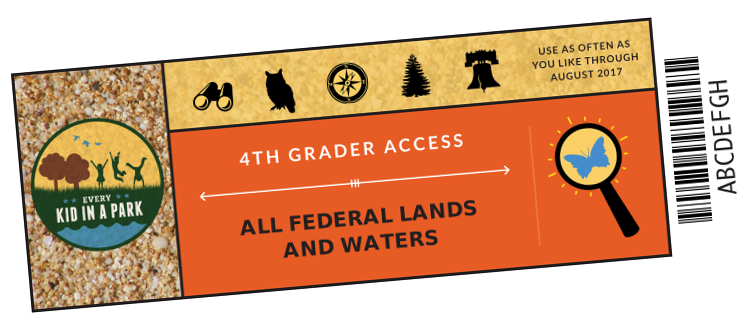FREE Access to Federal Parks, Lands, & Waters for 4th Graders!