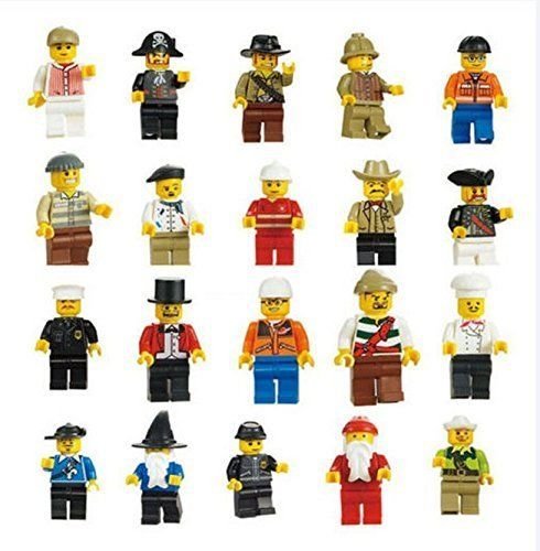 Set of 20 LEGO Compatible Mini-Figures ONLY $4.76 shipped!