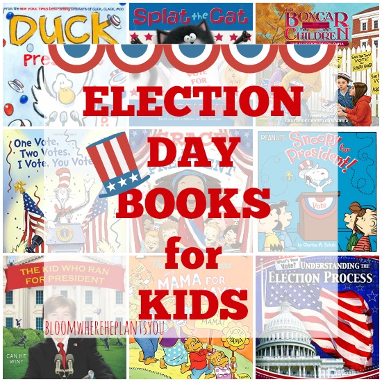 Get Kids Talking about the Process with these Election Day Books for Kids!