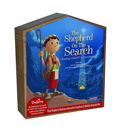 Looking for a fun and meaningful alternative to that kinda creepy Elf? "The Shepherd on the Search - Finding CHRIST in Christmas" Advent activity set from DaySpring looks like such a great compromise!
