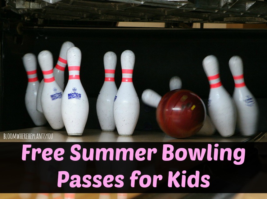 Sign the Kids Up for FREE Summer Bowling Sessions!