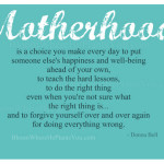 On Mother’s Day….