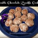 Double Chocolate Krackle Cookies