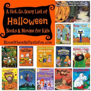 Fall/Halloween Books & Movies for Kids!