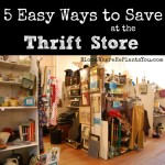 5 Easy Ways to Save at the Thrift Store