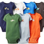 Carter’s 7-pk. Dinosaur, Animal & Truck Bodysuits