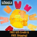 Schoola:  FREE $25 Credit & FREE Shipping