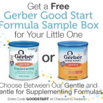 FREE Gerber Formula Samples