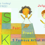 Kids Art Week: 5 Free Video Art Lessons! Sign Up Now!