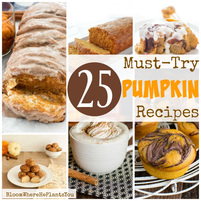25 Must-Try Pumpkin Recipes for Fall