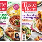 One Year of Taste of Home Magazine ONLY $3.65! Plus, BH&G, Family Circle, & more – FREE!