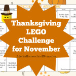 FREE DOWNLOAD: Thanksgiving-themed LEGO challenge for November!