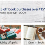 AMAZON: Save $5 on ANY Book Purchase Over $15!